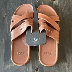 UGG leather sandals, men’s size 12